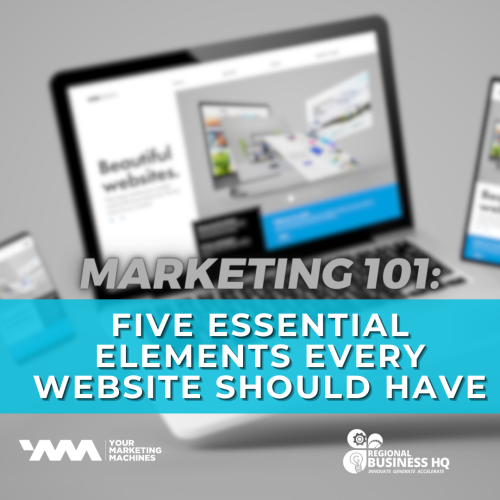 Marketing 101: Five Essential Elements every website should have